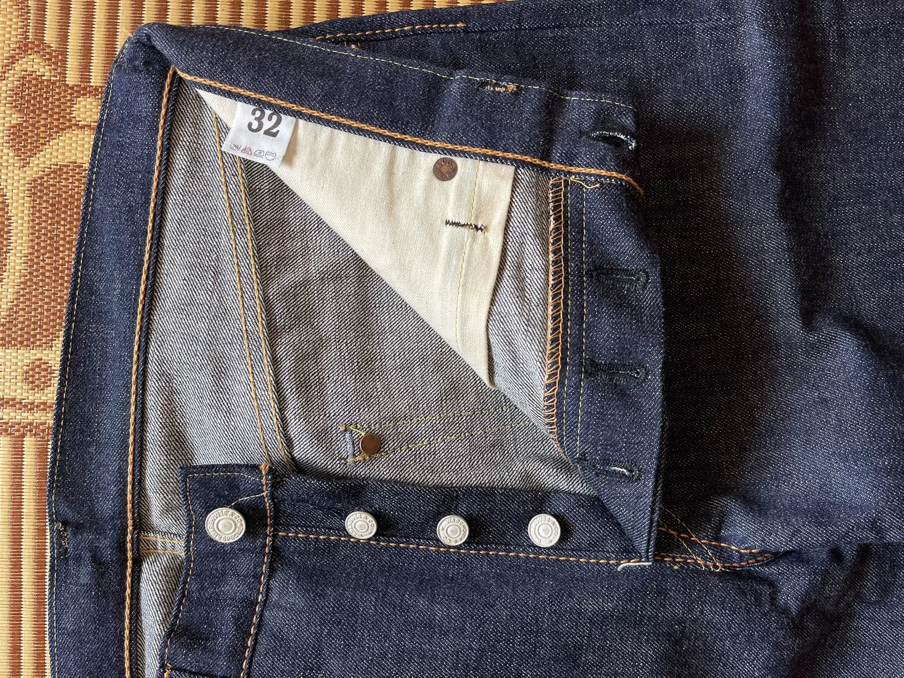 Warehouse 106 1966 Acid Wash Jeans W32