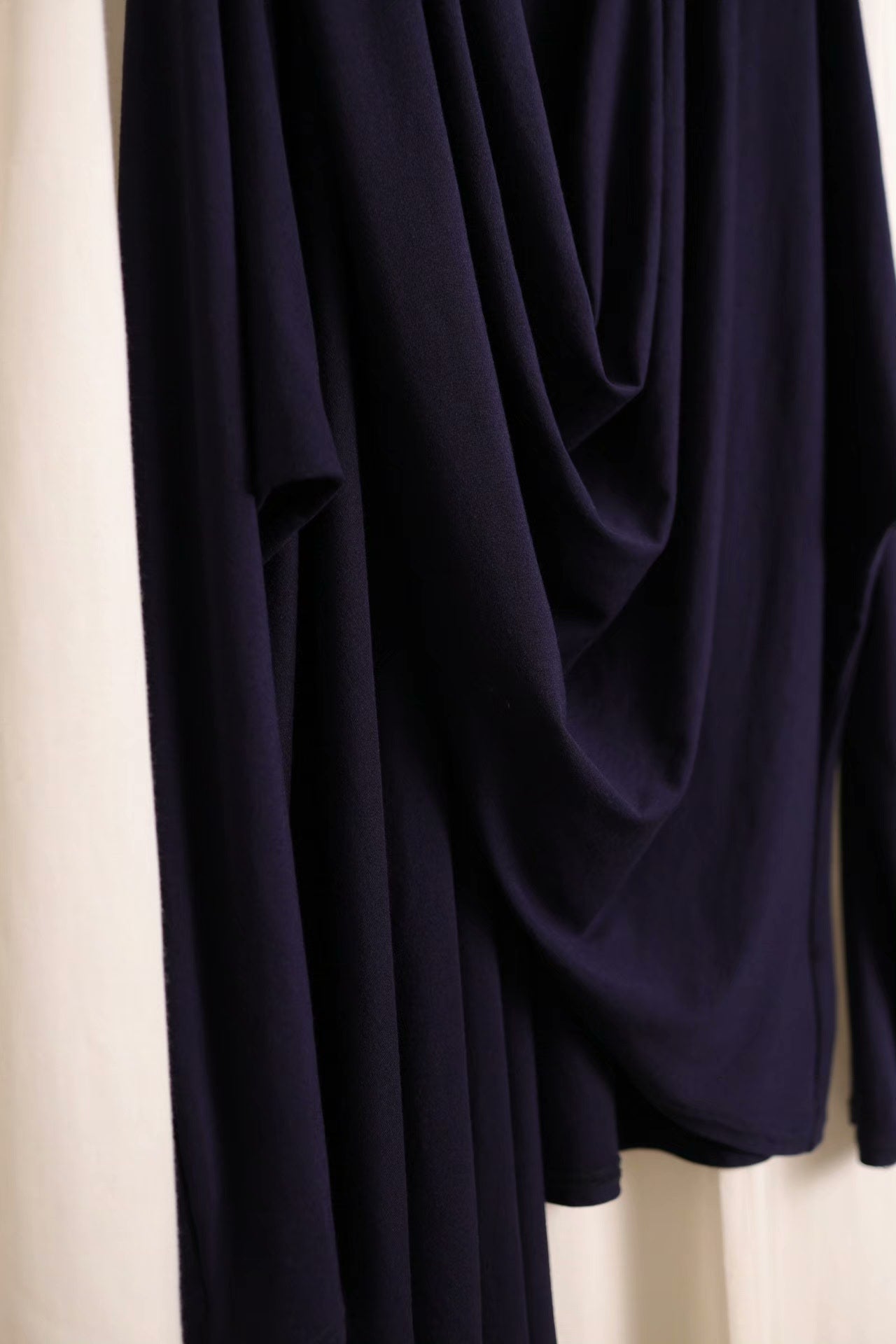 B Yohji Yamamoto Drape Collar Cardigan