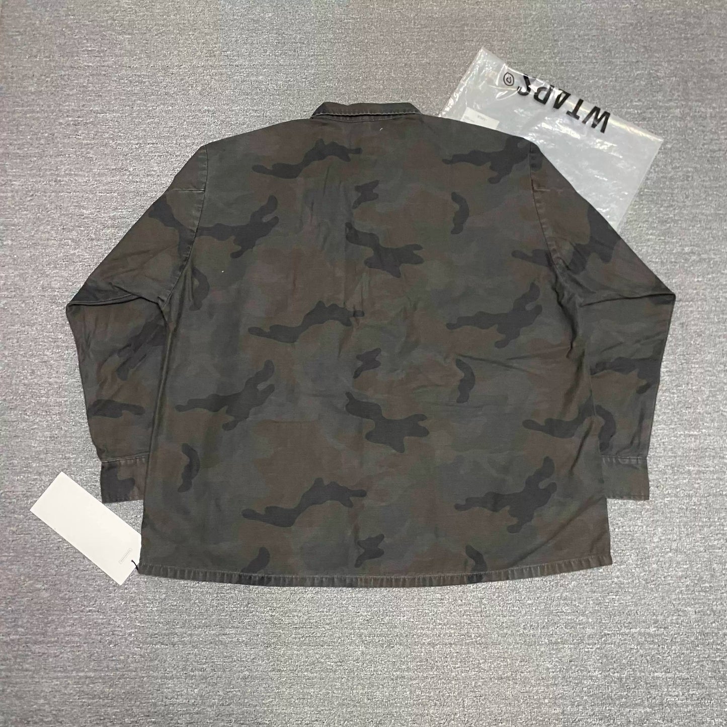 WTAPS 20SS JUNGLE Camo Washed Jacket