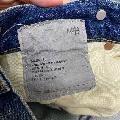 MADNESS 24AW Made in Japan Washed Distressed Jeans