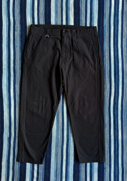 tapered utility pants made in japan