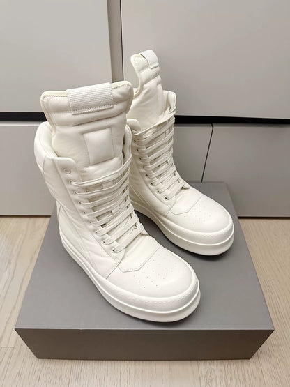 Rick Owens High-Top Thick Sole Runway