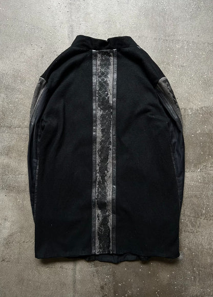 dark layered cardigan by Kohshin Satoh