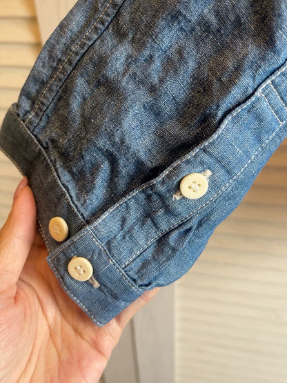 visvim Denim Shirt with Red Bandana