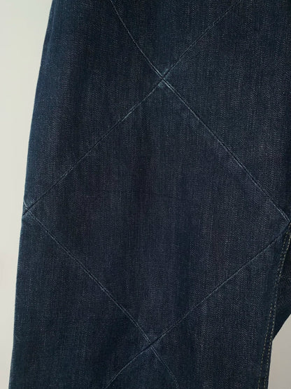Undercover Split Cut Washed Jeans