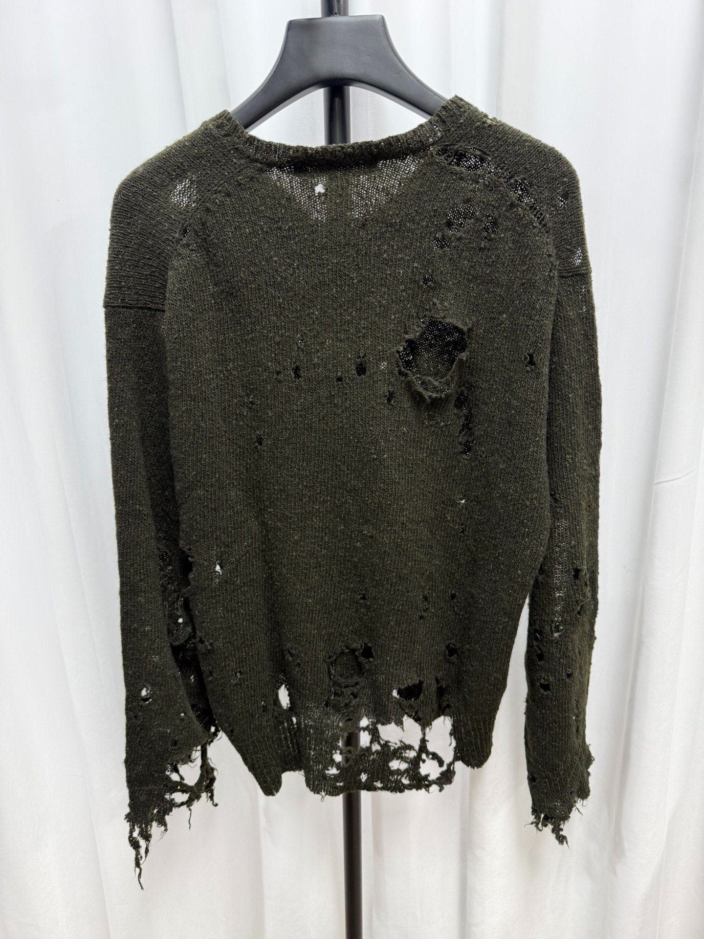 Comme des Garcons Homme 90s Distressed Sweater
