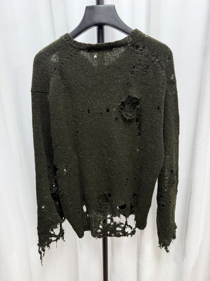Comme des Garcons Homme 90s Distressed Sweater