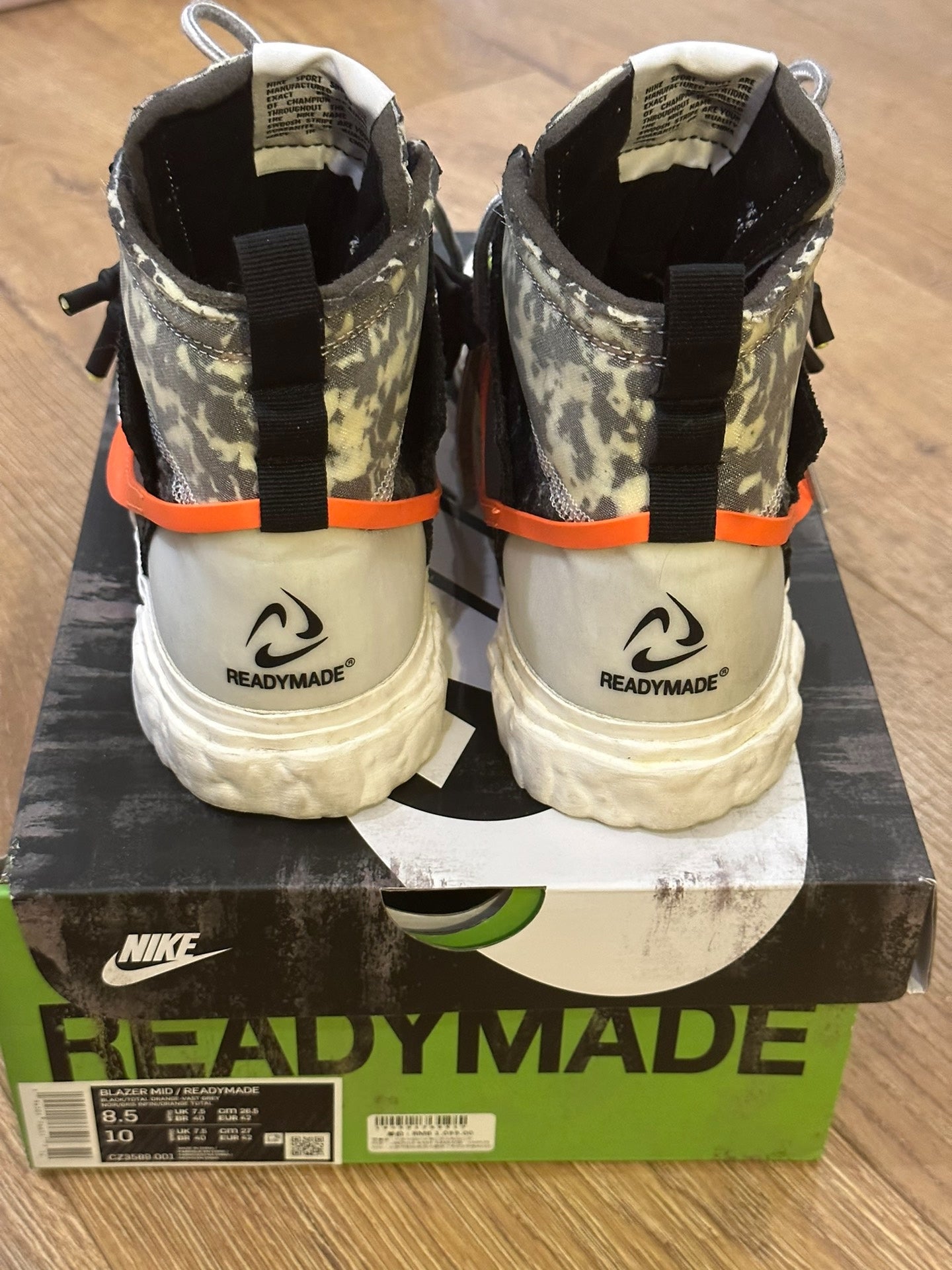 Readymade x Nike Blazer Orange Swoosh