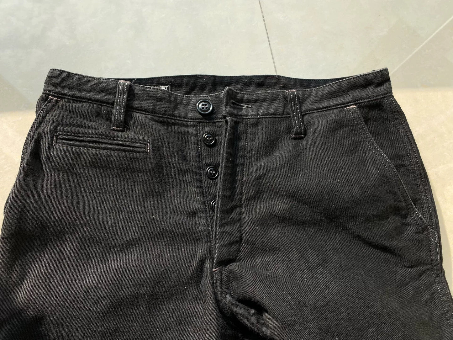 bootleggers dylan black pants with skull design