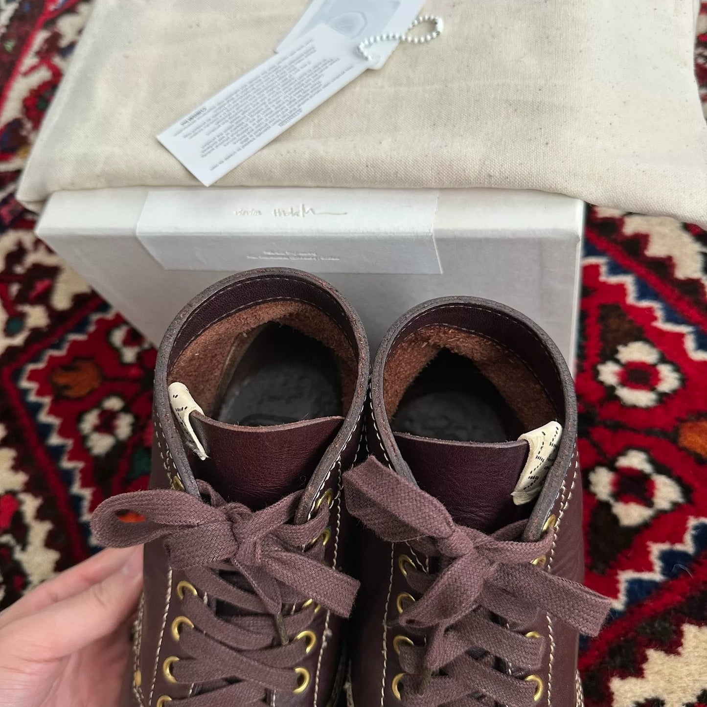 Visvim Brigadier Boots 18aw Size 8