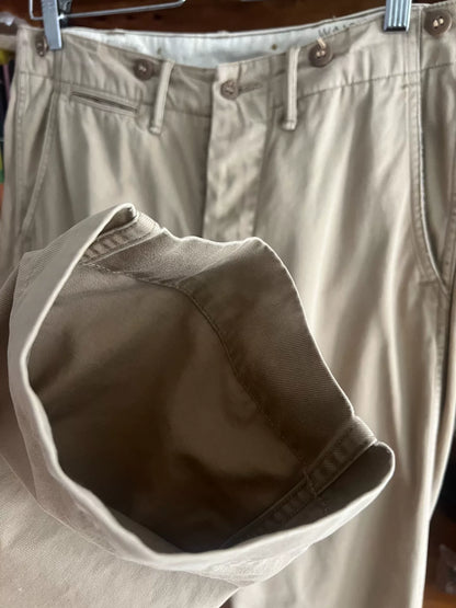 RRL Classic Khaki Cargo Pants