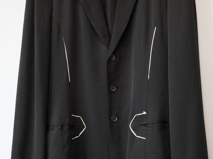 Yohji Yamamoto 97SS White Line Jacket