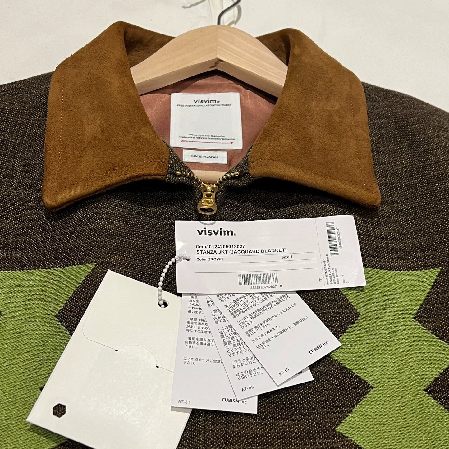 VISVIM 24AW STANZA JACQUARD JKT