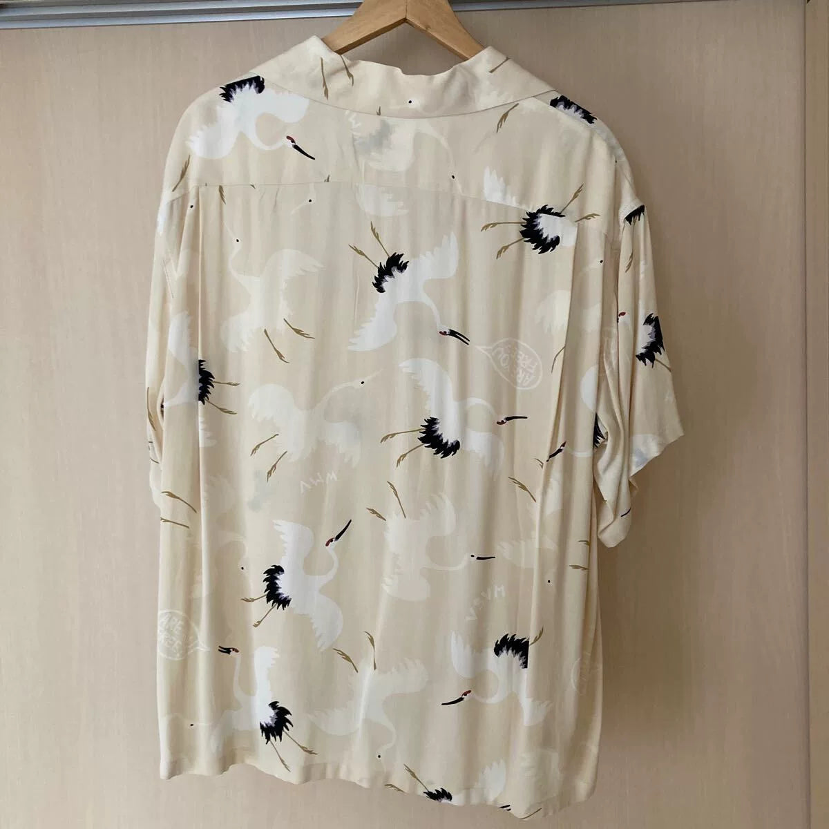 visvim 23SS Crosby Crane Print Shirt