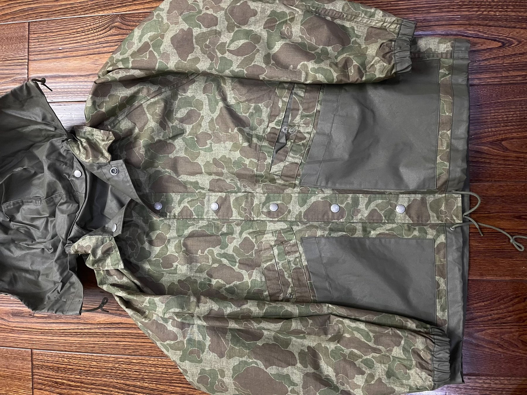 Nigel Cabourn Reversible Waterproof Jacket