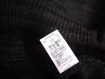 VISVIM AMPLUS KNIT GRADIENT BLACK Size 3