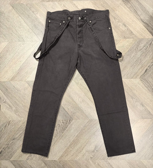 visvim fluxus chino suspenders pants
