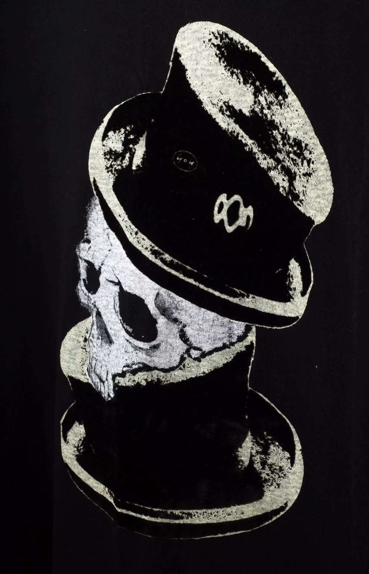 Yohji Yamamoto Gothic Skull Long Sleeve T-Shirt