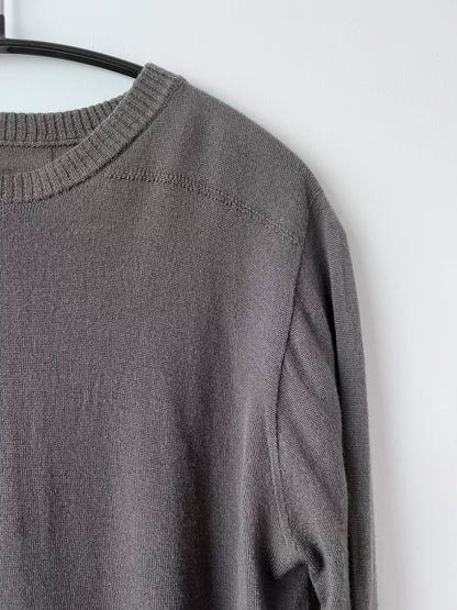 rick owens versatile long sleeve knit top