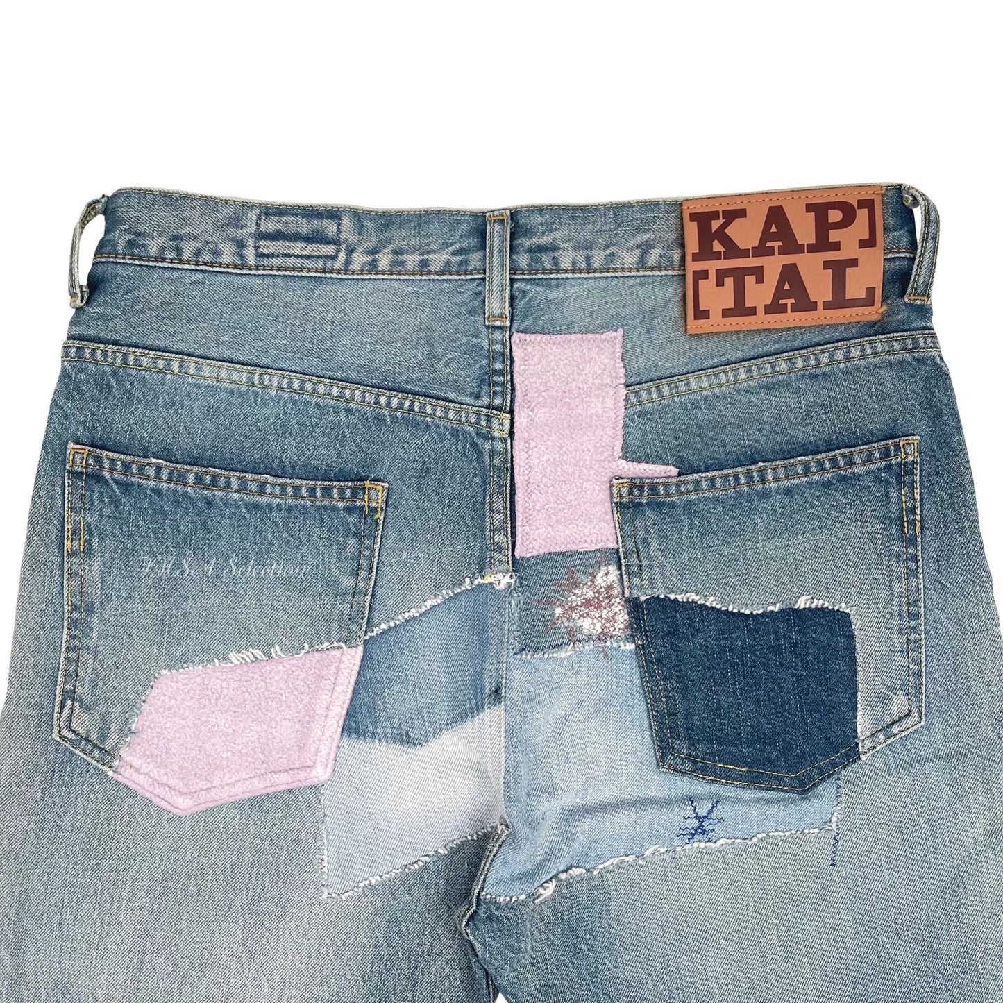 Kapital Kountry Patchwork Denim Jeans