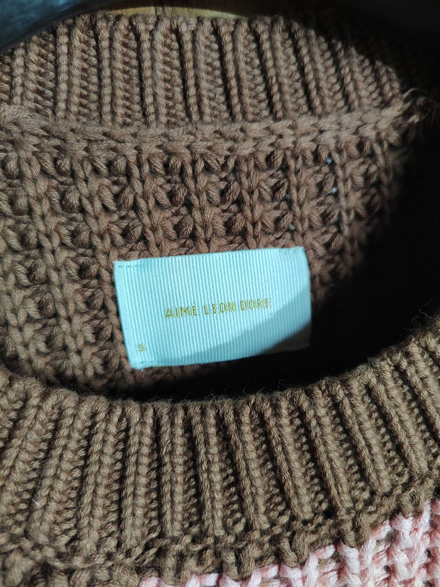 Aime Leon Dore Striped Knit Sweater