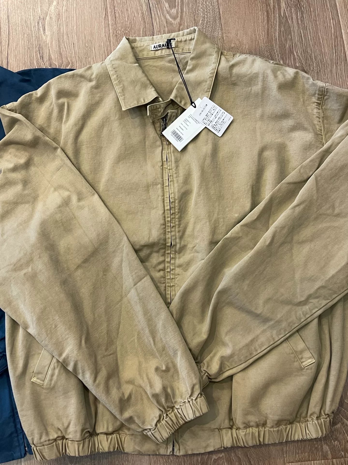 AURALEE 25SS Vintage Washed Jacket
