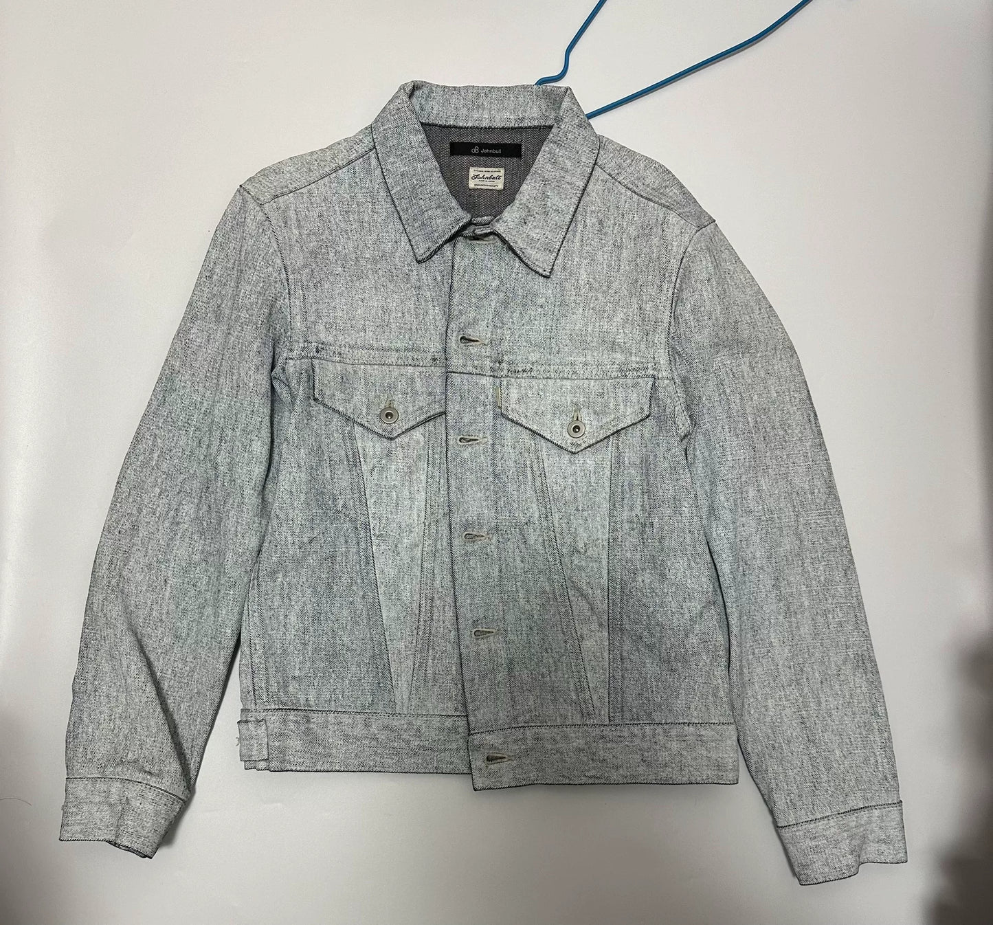 rare johnbull denim jacket made in japan
