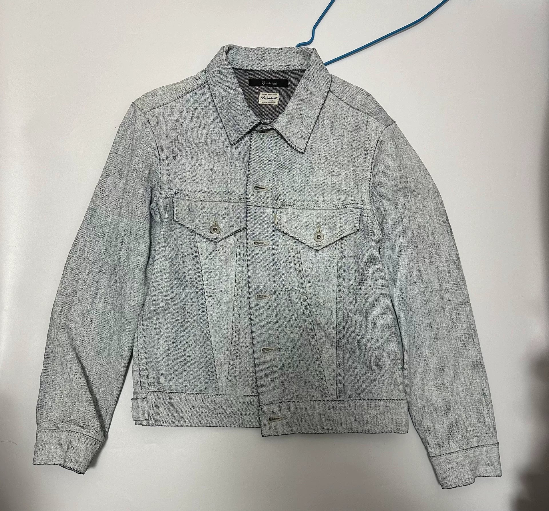 rare johnbull denim jacket made in japan