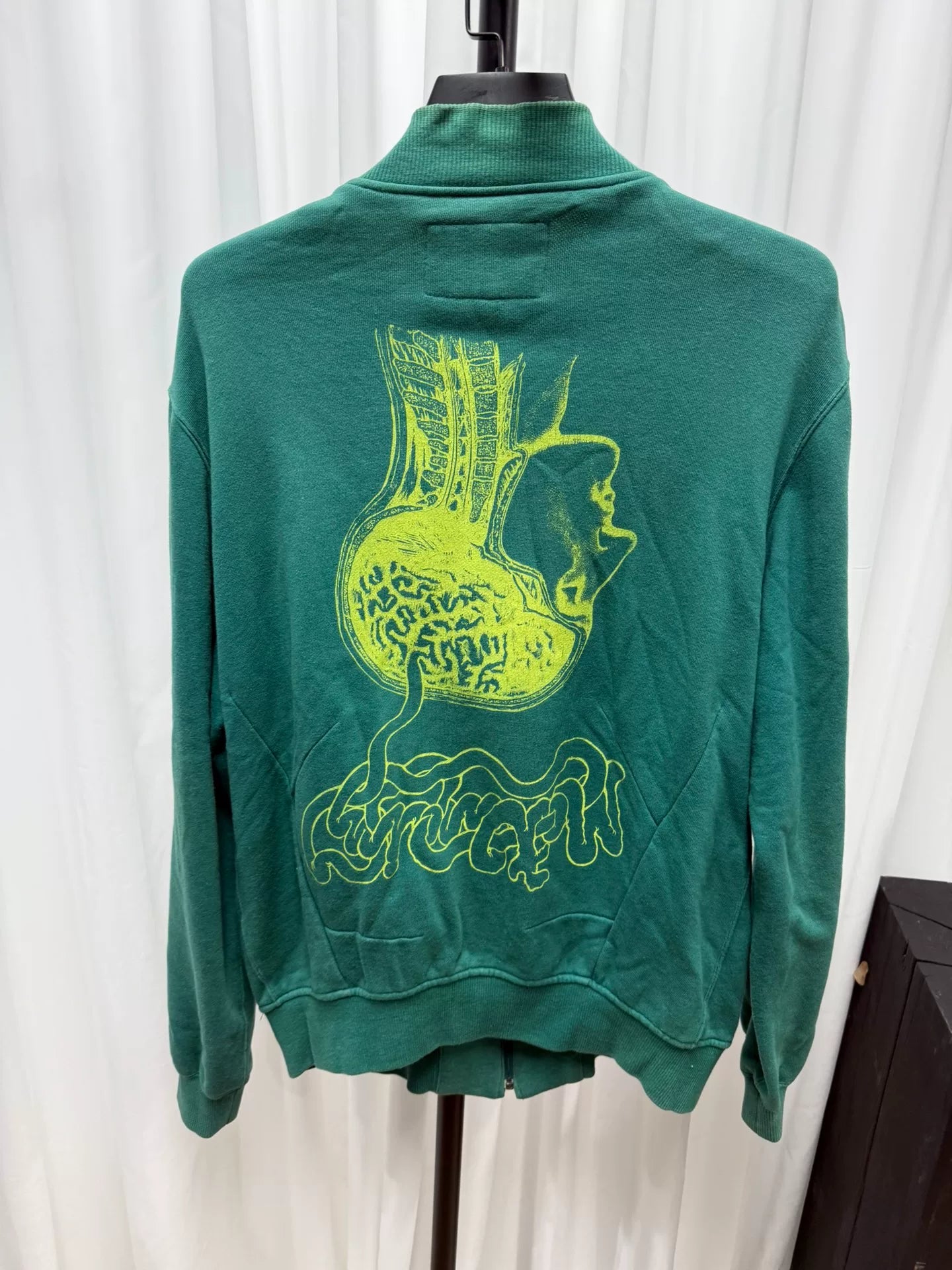 undercover cotton jacket with unique graphic design