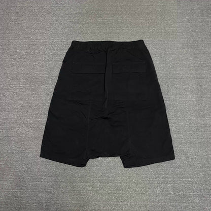 RICK OWENS Loose Drop-Crotch Shorts
