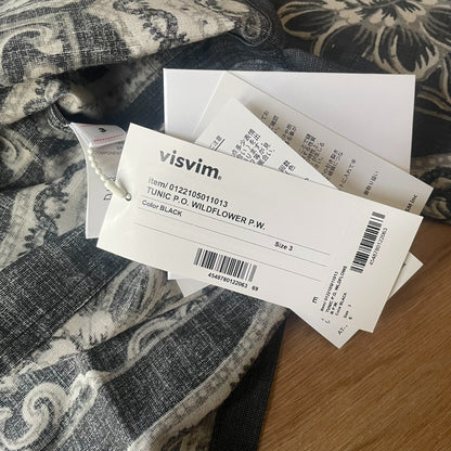 VISVIM 22SS TUNIC P.O. WILDFLOWER