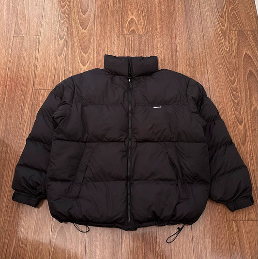 black descendant mummy padded jacket