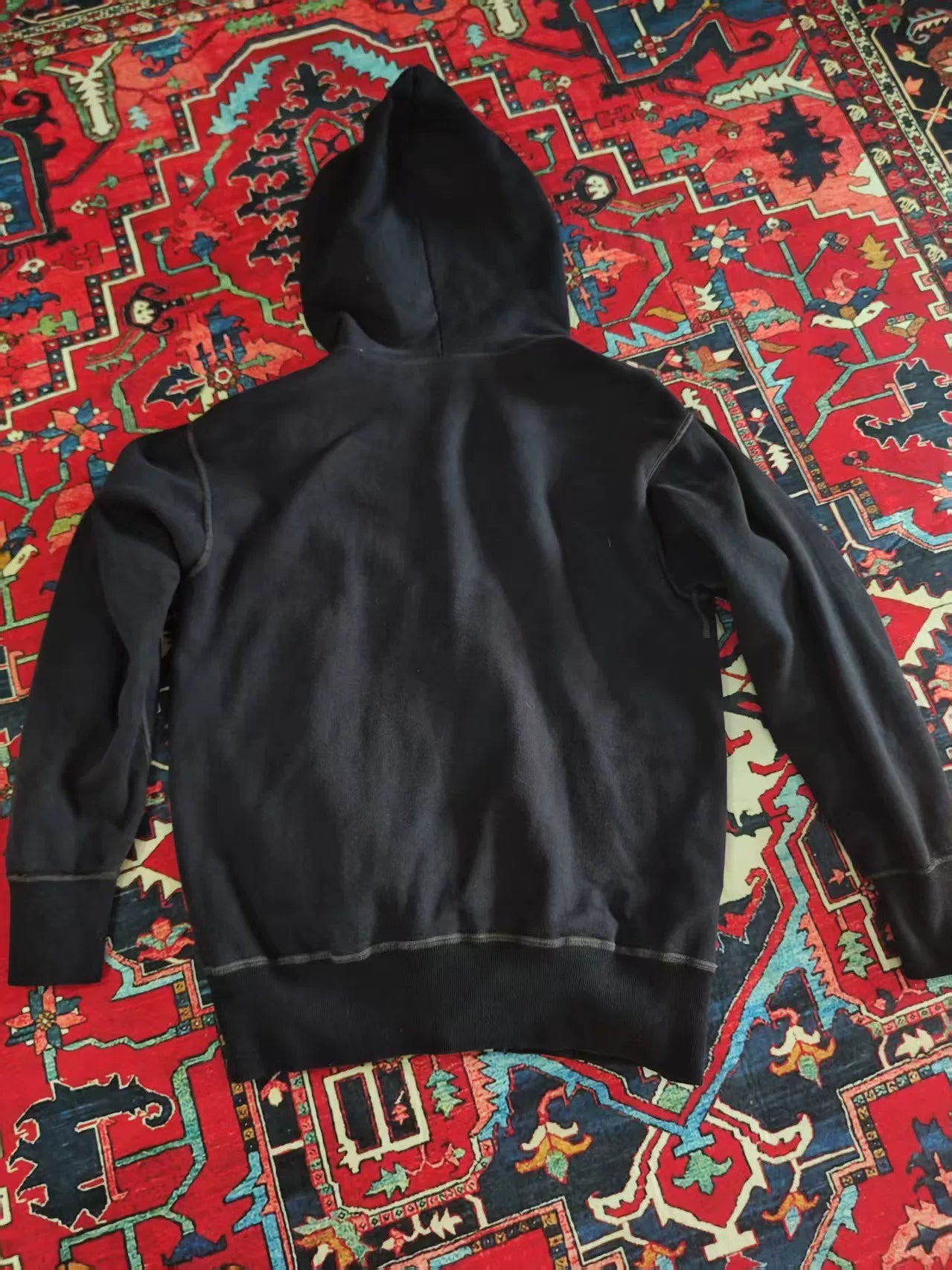 Freewheelers Jet Navy Sweat Parka