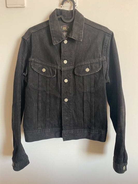 RRL Short Denim Jacket Made in USA