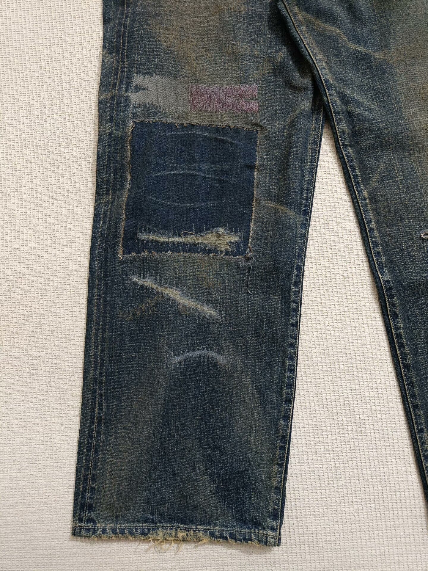 NEIGHBORHOOD SAVAGE DENIM DP WIDE PANTS