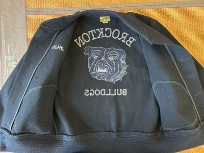 real McCoy Baseball Jacket with Embroidery