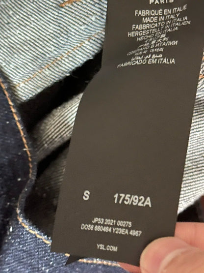 Saint Laurent Dark Blue Denim Jacket