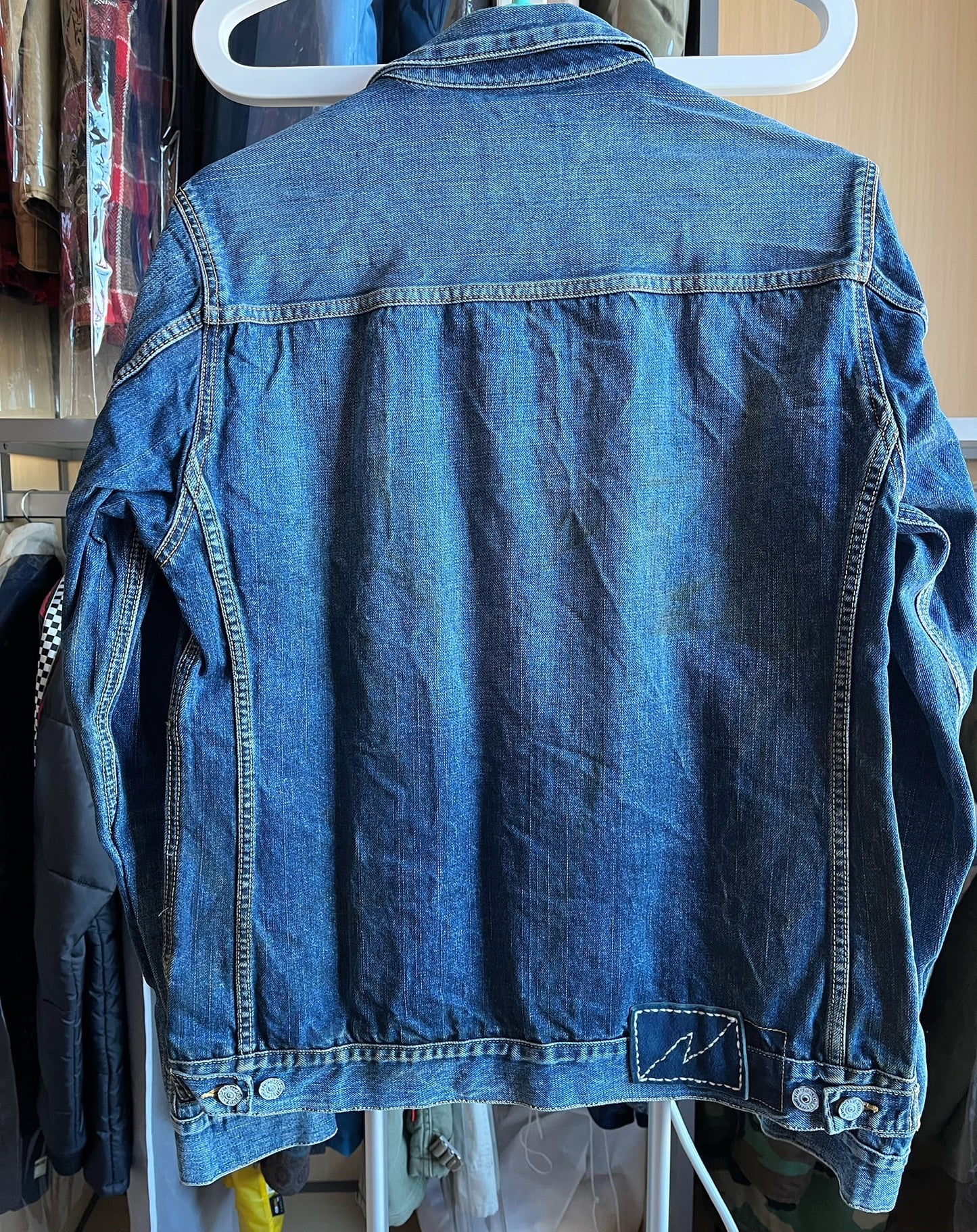 visvim 101 Dry Dmgd-1000 Denim Jacket
