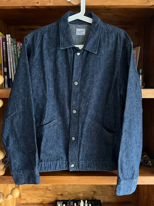 limited edition blue-dyed denim jacket