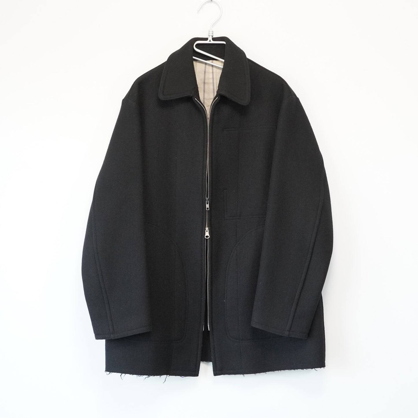 Yohji Yamamoto Black Heavy Jacket