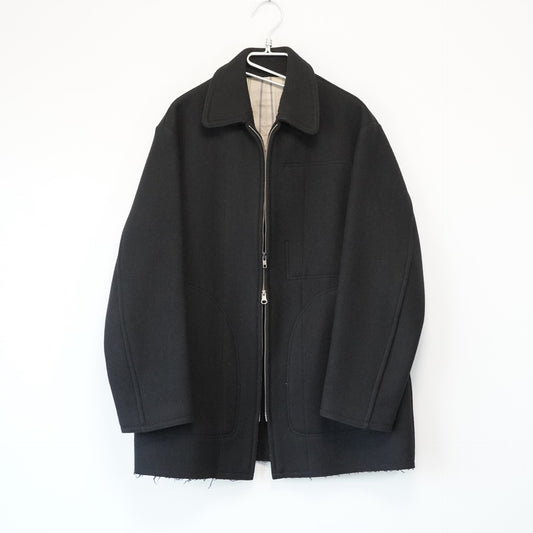 Yohji Yamamoto Black Heavy Jacket
