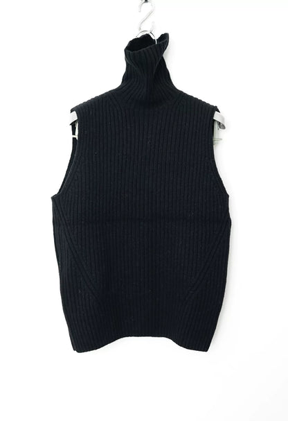 Dries Van Noten Wool Turtleneck Vest
