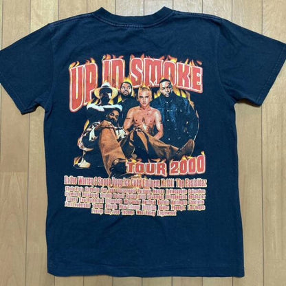 vintage up in smoke tour 2000 rap tee