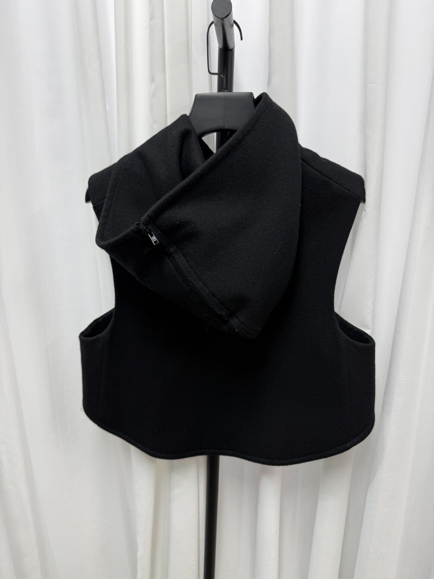 Yohji Yamamoto Wool Zip Vest