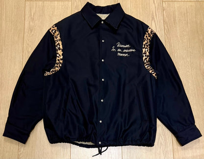 VISVIM Leopard Print Coach Jacket