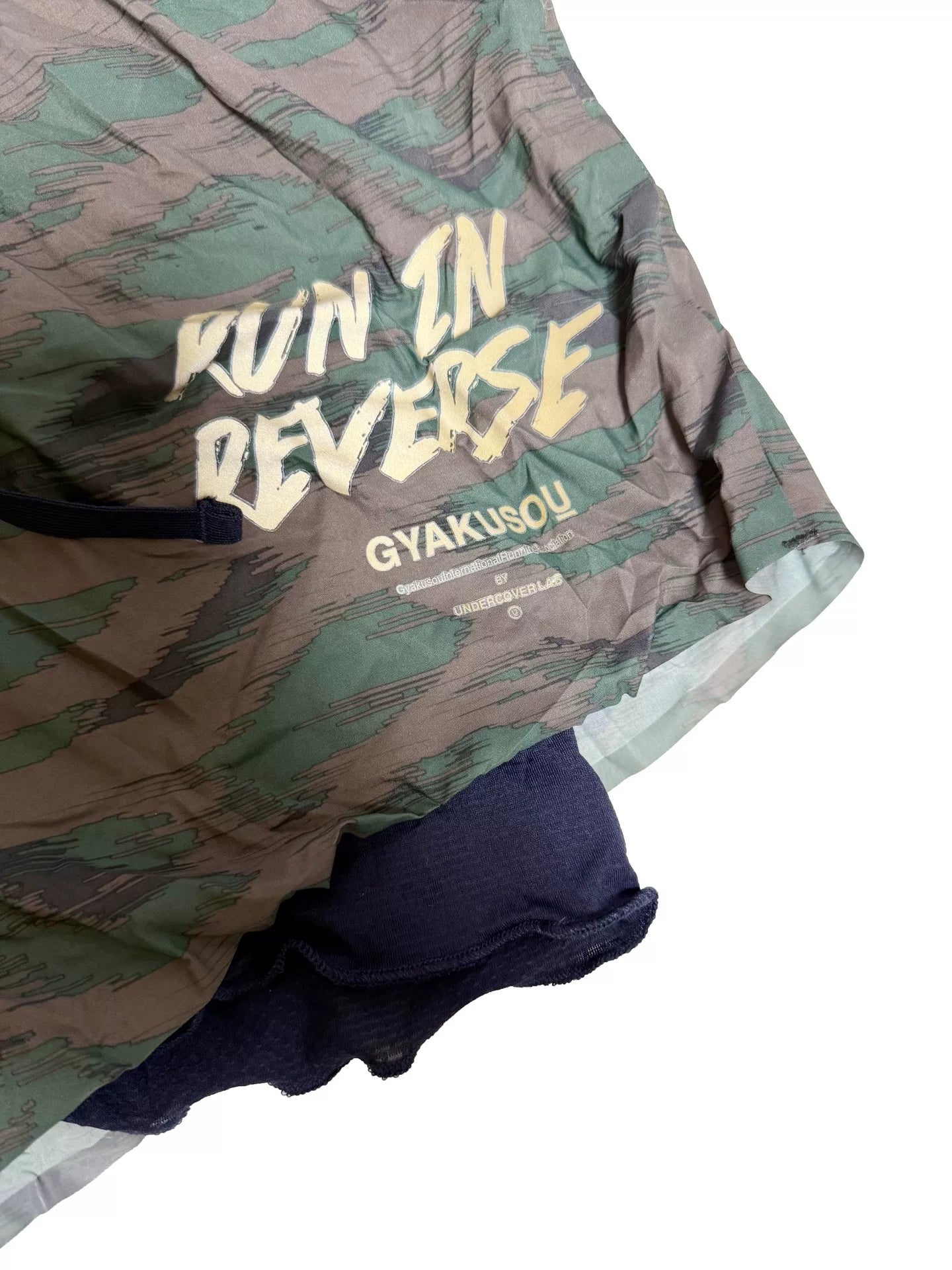 GYAKUSOU x Nike Tiger Camo Running Shorts