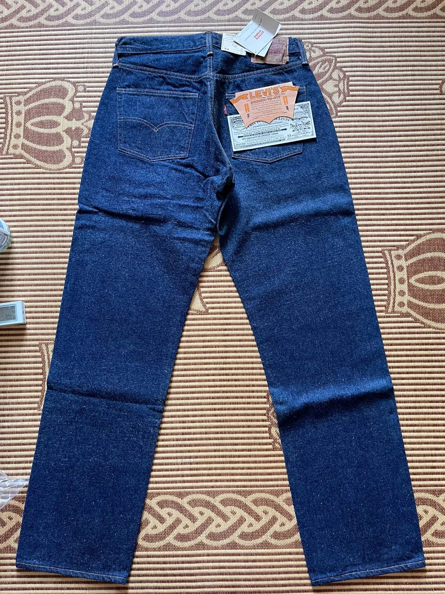 Levi's LVC 555 1960s 66501 Raw Jeans