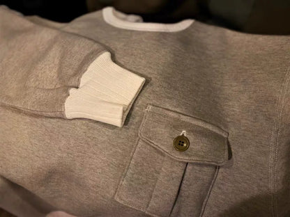 The Real Mccoy's Military Pocket Sweater
