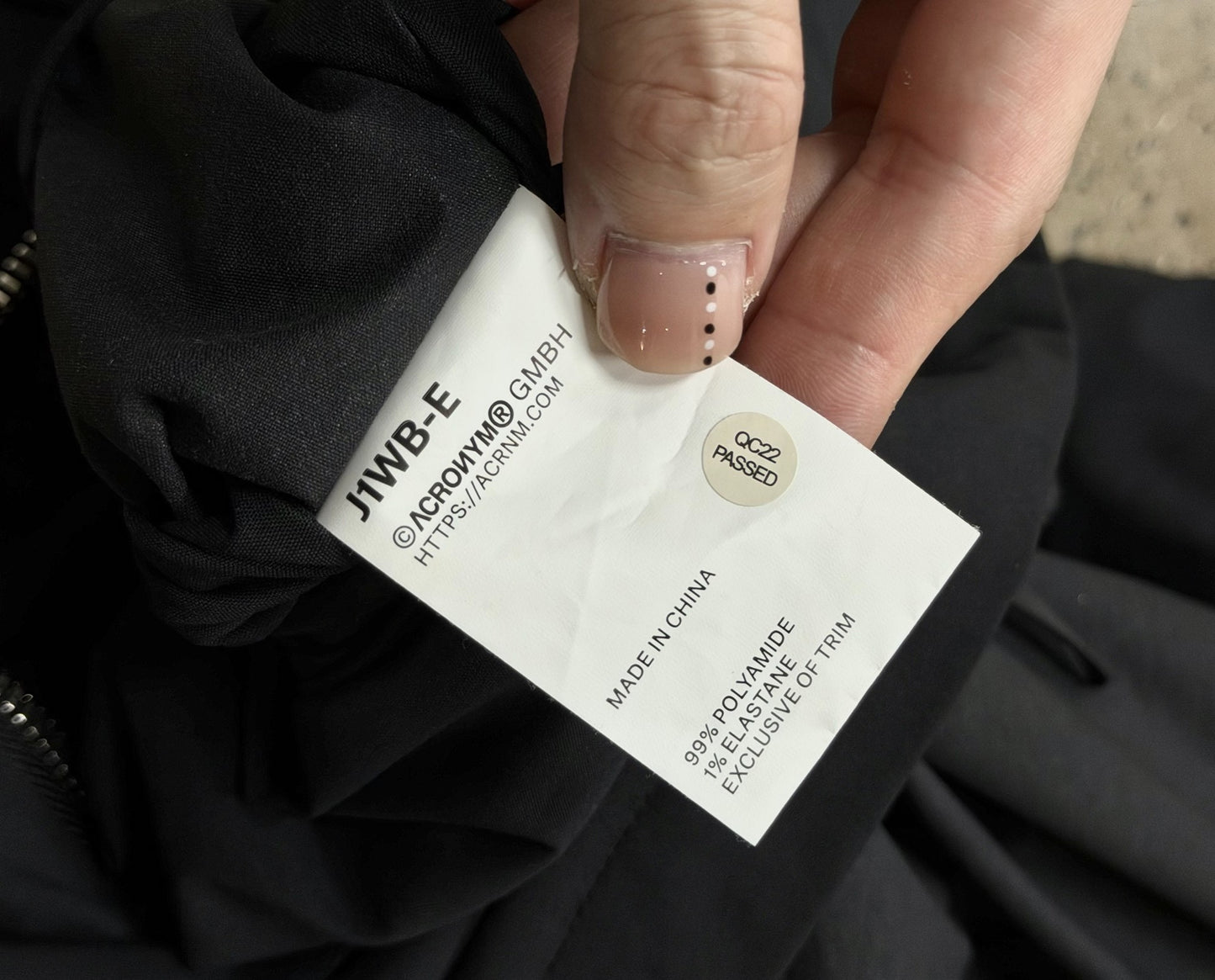 ACRONYM J1WB-E Functional Jacket