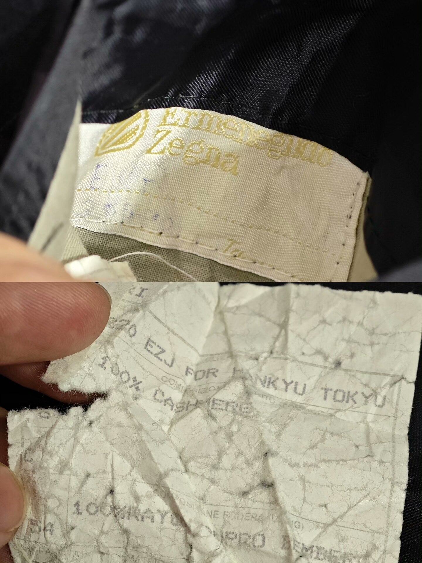 Zegna Custom Cashmere Suit Jacket